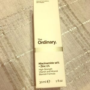 The Ordinary Niacinamide 10% and zinc 1%